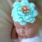 Turquoise Newborn Tutu And Headband Set
