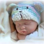 Baby Bear Baby Girl Hat