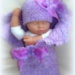 Bundle Of Joy Cocoon And Hat Set Of Newborn Baby..