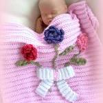 Three Rose Bouquet Newborn Receiving, Nursery..