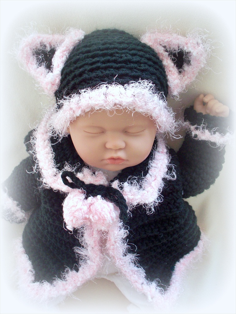 Baby Girl Receiving Blanket And Hat Set on Luulla