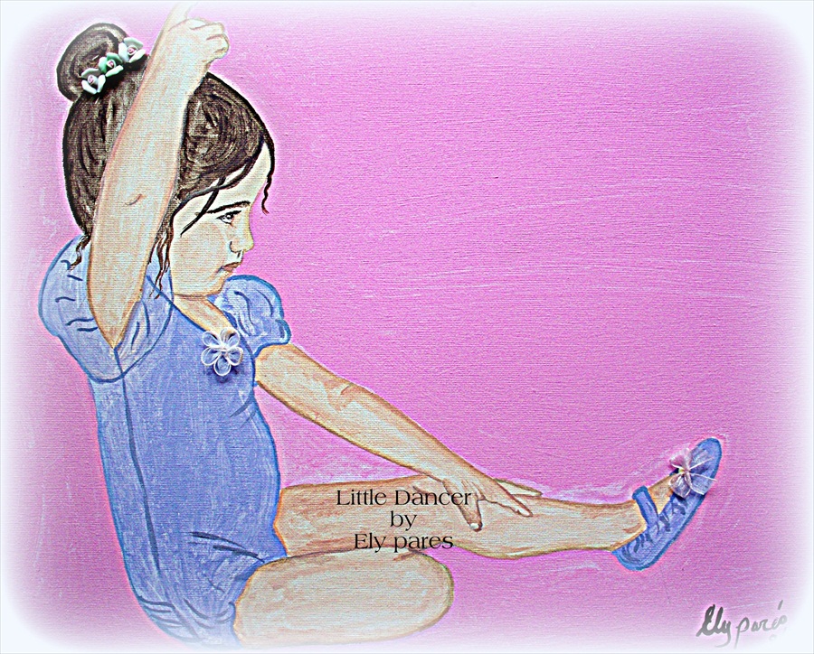 Little Dancer 8 X 10 Print Signed And Numbered By Artist